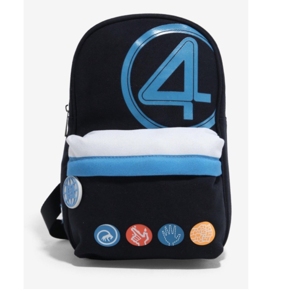 NWT Marvel The Fantastic Four First Icons 12” Sling Bag